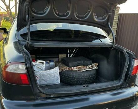 Деу Ланос 2006 у Новомосковске на Automoto.ua Чорний Деу Ланос, об'ємом двигуна 1.5 л та пробігом 328 тис. км за 1800 $, фото 12 на Automoto.ua