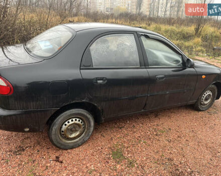 Черный Дэу Ланос, объемом двигателя 1.5 л и пробегом 298 тыс. км за 1000 $, фото 6 на Automoto.ua