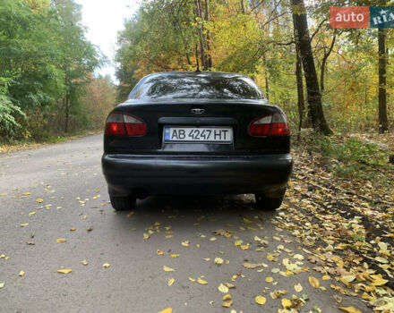 Черный Дэу Ланос, объемом двигателя 1.5 л и пробегом 290 тыс. км за 1600 $, фото 2 на Automoto.ua