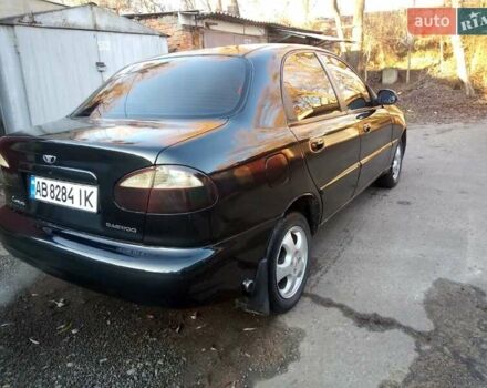 Черный Дэу Ланос, объемом двигателя 1.5 л и пробегом 231 тыс. км за 1999 $, фото 6 на Automoto.ua