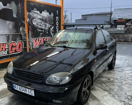 Черный Дэу Ланос, объемом двигателя 1.5 л и пробегом 145 тыс. км за 1799 $, фото 11 на Automoto.ua