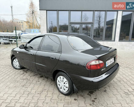 Черный Дэу Ланос, объемом двигателя 1.5 л и пробегом 251 тыс. км за 2550 $, фото 1 на Automoto.ua