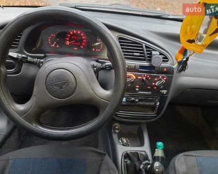 Черный Дэу Ланос, объемом двигателя 1.5 л и пробегом 208 тыс. км за 3000 $, фото 10 на Automoto.ua