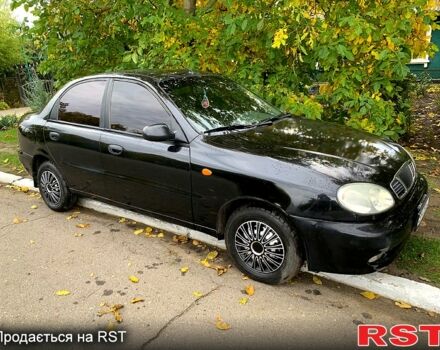 Черный Дэу Ланос, объемом двигателя 1.5 л и пробегом 256 тыс. км за 2600 $, фото 12 на Automoto.ua