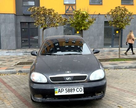 Черный Дэу Ланос, объемом двигателя 1.5 л и пробегом 0 тыс. км за 1100 $, фото 1 на Automoto.ua