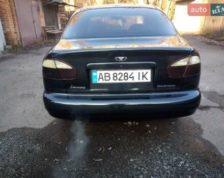 Черный Дэу Ланос, объемом двигателя 1.5 л и пробегом 231 тыс. км за 1999 $, фото 7 на Automoto.ua