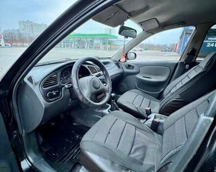 Черный Дэу Ланос, объемом двигателя 1.5 л и пробегом 653 тыс. км за 2199 $, фото 9 на Automoto.ua