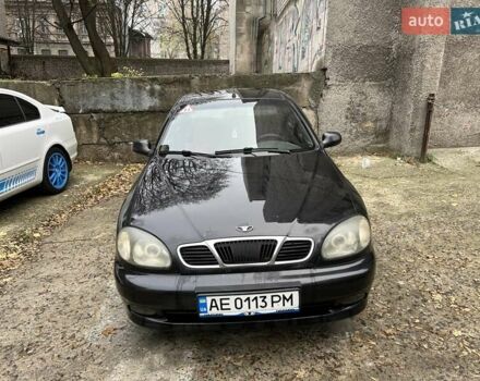 Чорний Деу Ланос, об'ємом двигуна 1.5 л та пробігом 222 тис. км за 1800 $, фото 1 на Automoto.ua