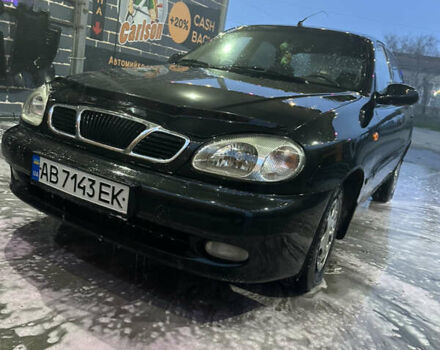 Черный Дэу Ланос, объемом двигателя 1.5 л и пробегом 234 тыс. км за 2300 $, фото 2 на Automoto.ua