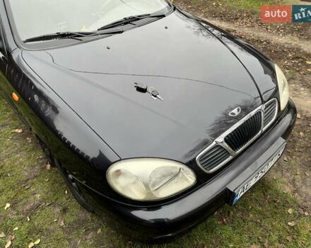 Черный Дэу Ланос, объемом двигателя 1.5 л и пробегом 140 тыс. км за 2500 $, фото 1 на Automoto.ua