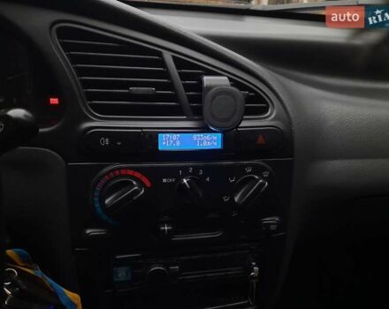 Черный Дэу Ланос, объемом двигателя 1.5 л и пробегом 208 тыс. км за 3000 $, фото 13 на Automoto.ua