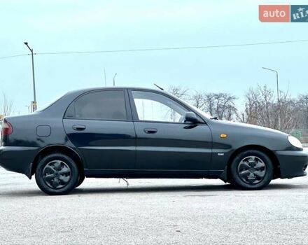 Черный Дэу Ланос, объемом двигателя 1.5 л и пробегом 653 тыс. км за 2199 $, фото 2 на Automoto.ua