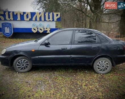 Черный Дэу Ланос, объемом двигателя 0 л и пробегом 201 тыс. км за 1500 $, фото 7 на Automoto.ua