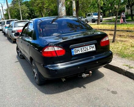 Черный Дэу Ланос, объемом двигателя 1.5 л и пробегом 123 тыс. км за 2200 $, фото 2 на Automoto.ua