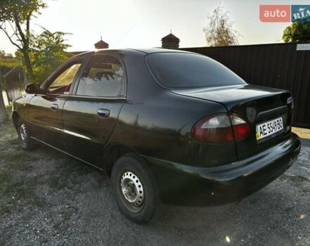 Деу Ланос 2006 у Новомосковске на Automoto.ua Чорний Деу Ланос, об'ємом двигуна 1.5 л та пробігом 328 тис. км за 1800 $, фото 3 на Automoto.ua