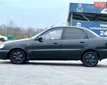 Черный Дэу Ланос, объемом двигателя 1.5 л и пробегом 653 тыс. км за 2199 $, фото 3 на Automoto.ua