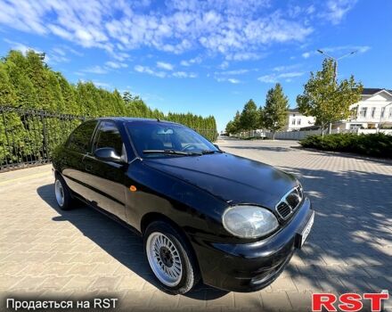 Черный Дэу Ланос, объемом двигателя 1.5 л и пробегом 183 тыс. км за 2600 $, фото 1 на Automoto.ua