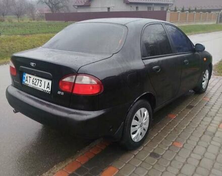 Черный Дэу Ланос, объемом двигателя 1.5 л и пробегом 200 тыс. км за 2150 $, фото 3 на Automoto.ua