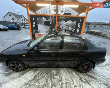 Черный Дэу Ланос, объемом двигателя 1.5 л и пробегом 145 тыс. км за 1799 $, фото 12 на Automoto.ua