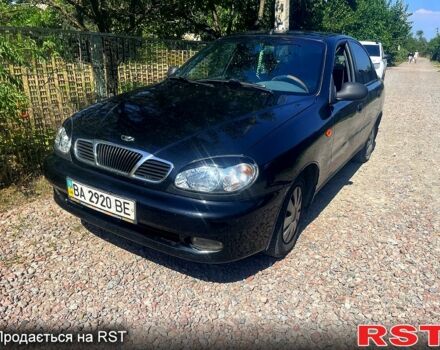 Чорний Деу Ланос, об'ємом двигуна 1.5 л та пробігом 200 тис. км за 2000 $, фото 1 на Automoto.ua