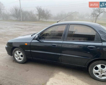 Черный Дэу Ланос, объемом двигателя 1.5 л и пробегом 231 тыс. км за 1750 $, фото 9 на Automoto.ua