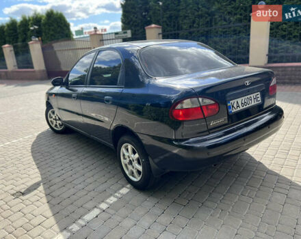 Черный Дэу Ланос, объемом двигателя 1.5 л и пробегом 250 тыс. км за 2700 $, фото 3 на Automoto.ua