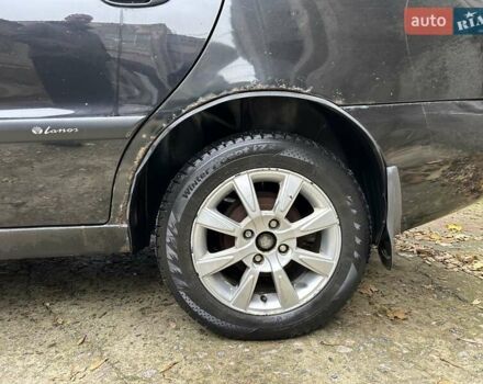 Чорний Деу Ланос, об'ємом двигуна 1.5 л та пробігом 222 тис. км за 1800 $, фото 15 на Automoto.ua