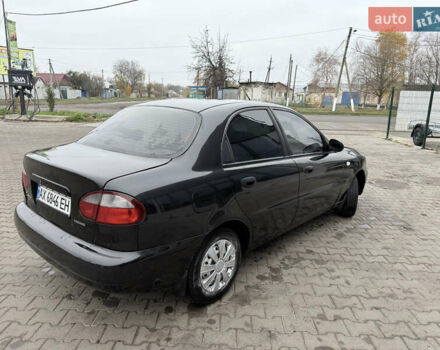 Черный Дэу Ланос, объемом двигателя 1.5 л и пробегом 251 тыс. км за 2550 $, фото 3 на Automoto.ua