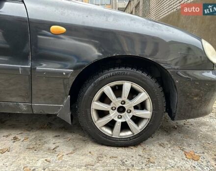 Чорний Деу Ланос, об'ємом двигуна 1.5 л та пробігом 222 тис. км за 1800 $, фото 9 на Automoto.ua