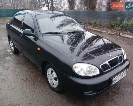 Черный Дэу Ланос, объемом двигателя 1.35 л и пробегом 122 тыс. км за 1699 $, фото 2 на Automoto.ua