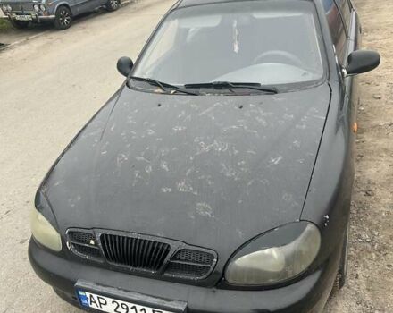 Черный Дэу Ланос, объемом двигателя 1.5 л и пробегом 225 тыс. км за 1200 $, фото 2 на Automoto.ua