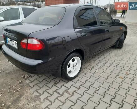 Черный Дэу Ланос, объемом двигателя 1.5 л и пробегом 208 тыс. км за 3000 $, фото 6 на Automoto.ua