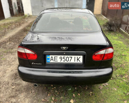 Черный Дэу Ланос, объемом двигателя 1.5 л и пробегом 140 тыс. км за 2500 $, фото 4 на Automoto.ua