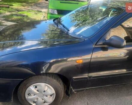 Черный Дэу Ланос, объемом двигателя 1.5 л и пробегом 110 тыс. км за 1500 $, фото 10 на Automoto.ua