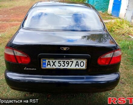 Черный Дэу Ланос, объемом двигателя 1.5 л и пробегом 337 тыс. км за 3000 $, фото 4 на Automoto.ua