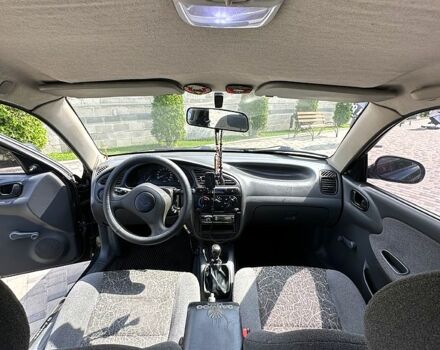 Черный Дэу Ланос, объемом двигателя 1.5 л и пробегом 176 тыс. км за 2899 $, фото 8 на Automoto.ua