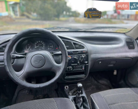 Дэу Ланос 2007 в Краматорске на Automoto.ua Черный Дэу Ланос, объемом двигателя 1.5 л и пробегом 150 тыс. км за 2100 $, фото 7 на Automoto.ua