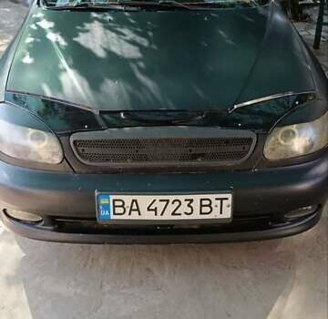 Черный Дэу Ланос, объемом двигателя 1.5 л и пробегом 236 тыс. км за 2300 $, фото 5 на Automoto.ua