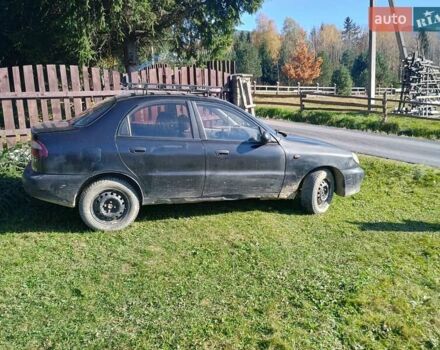Дэу Ланос 2007 в Яремче на Automoto.ua Черный Дэу Ланос, объемом двигателя 1.5 л и пробегом 200 тыс. км за 1018 $, фото 2 на Automoto.ua