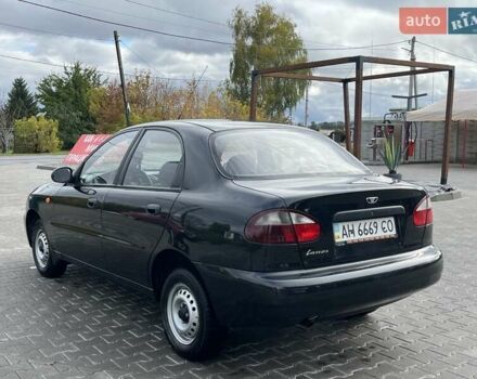 Черный Дэу Ланос, объемом двигателя 1.5 л и пробегом 105 тыс. км за 2450 $, фото 5 на Automoto.ua