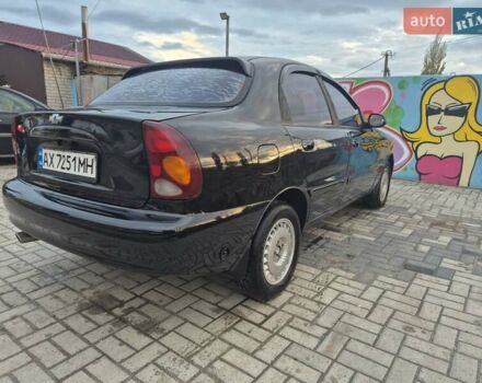 Деу Ланос 2007 у Новомосковске на Automoto.ua Чорний Деу Ланос, об'ємом двигуна 1.5 л та пробігом 252 тис. км за 2500 $, фото 4 на Automoto.ua