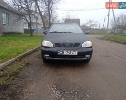 Черный Дэу Ланос, объемом двигателя 1.5 л и пробегом 230 тыс. км за 2350 $, фото 2 на Automoto.ua