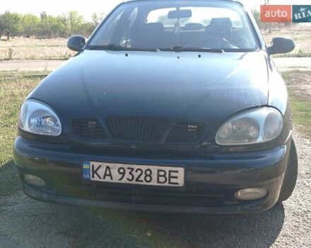Черный Дэу Ланос, объемом двигателя 1.6 л и пробегом 271 тыс. км за 2000 $, фото 3 на Automoto.ua