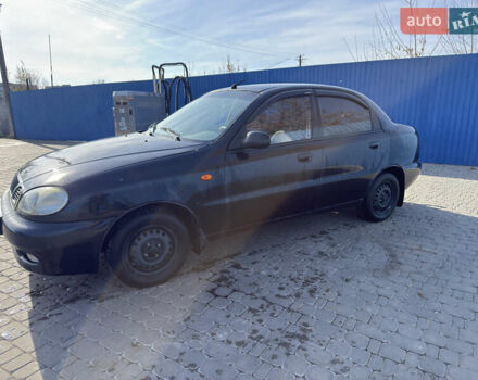 Чорний Деу Ланос, об'ємом двигуна 1.5 л та пробігом 201 тис. км за 1700 $, фото 1 на Automoto.ua