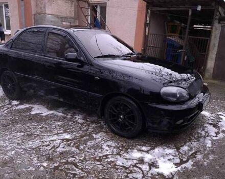 Чорний Деу Ланос, об'ємом двигуна 1.6 л та пробігом 63 тис. км за 4200 $, фото 1 на Automoto.ua