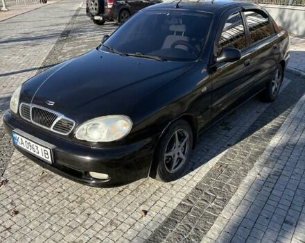 Дэу Ланос 2007 в Киеве на Automoto.ua Черный Дэу Ланос, объемом двигателя 1.6 л и пробегом 190 тыс. км за 2800 $, фото 1 на Automoto.ua