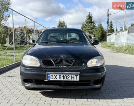 Черный Дэу Ланос, объемом двигателя 1.5 л и пробегом 190 тыс. км за 1400 $, фото 3 на Automoto.ua