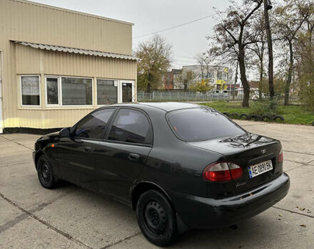 Черный Дэу Ланос, объемом двигателя 1.6 л и пробегом 140 тыс. км за 2700 $, фото 4 на Automoto.ua