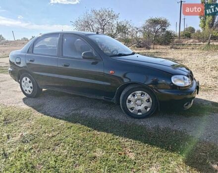 Черный Дэу Ланос, объемом двигателя 1.6 л и пробегом 271 тыс. км за 2000 $, фото 10 на Automoto.ua