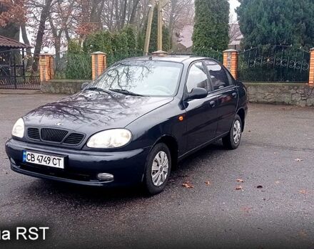 Черный Дэу Ланос, объемом двигателя 1.5 л и пробегом 230 тыс. км за 2350 $, фото 1 на Automoto.ua